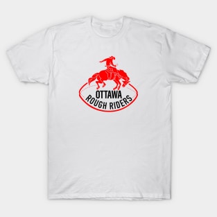 Defunct Ottawa Rough Riders 1980 T-Shirt